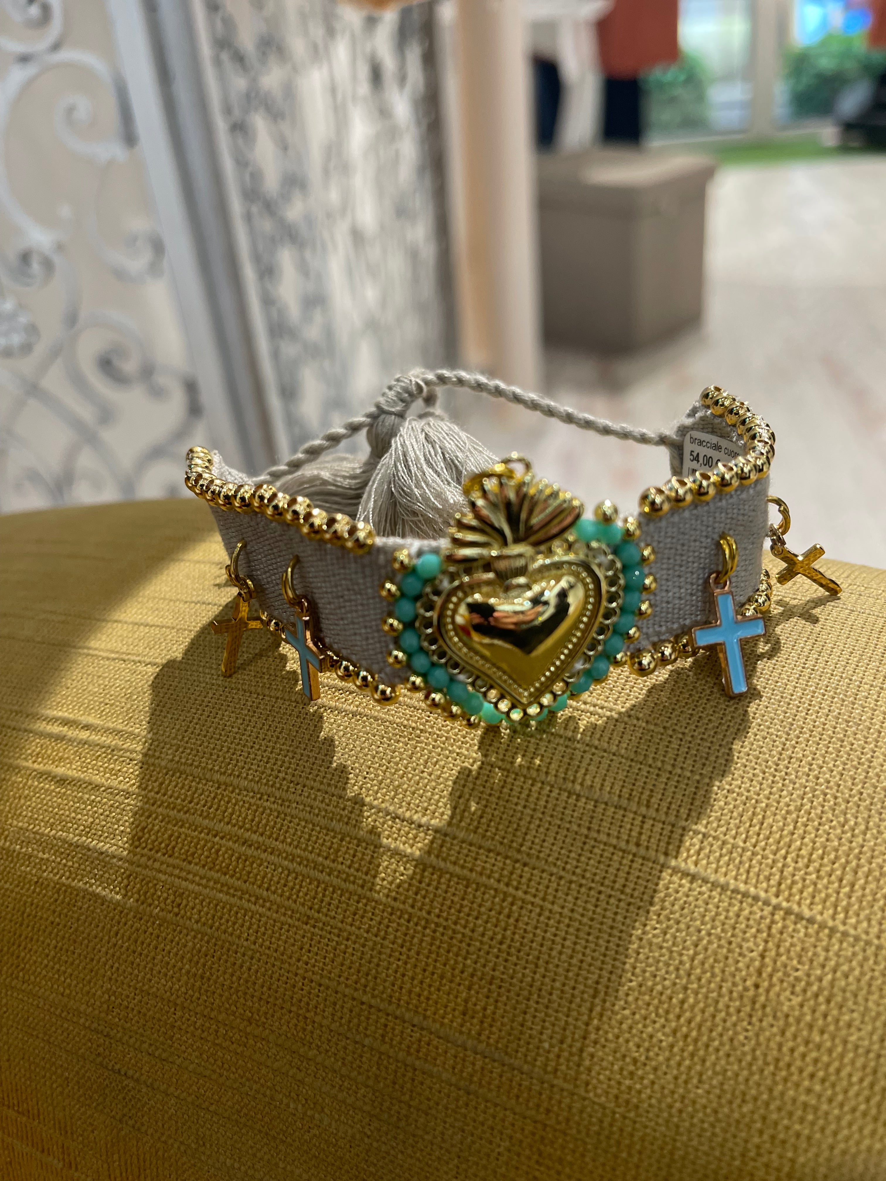 Bracciale Sacro azzurro