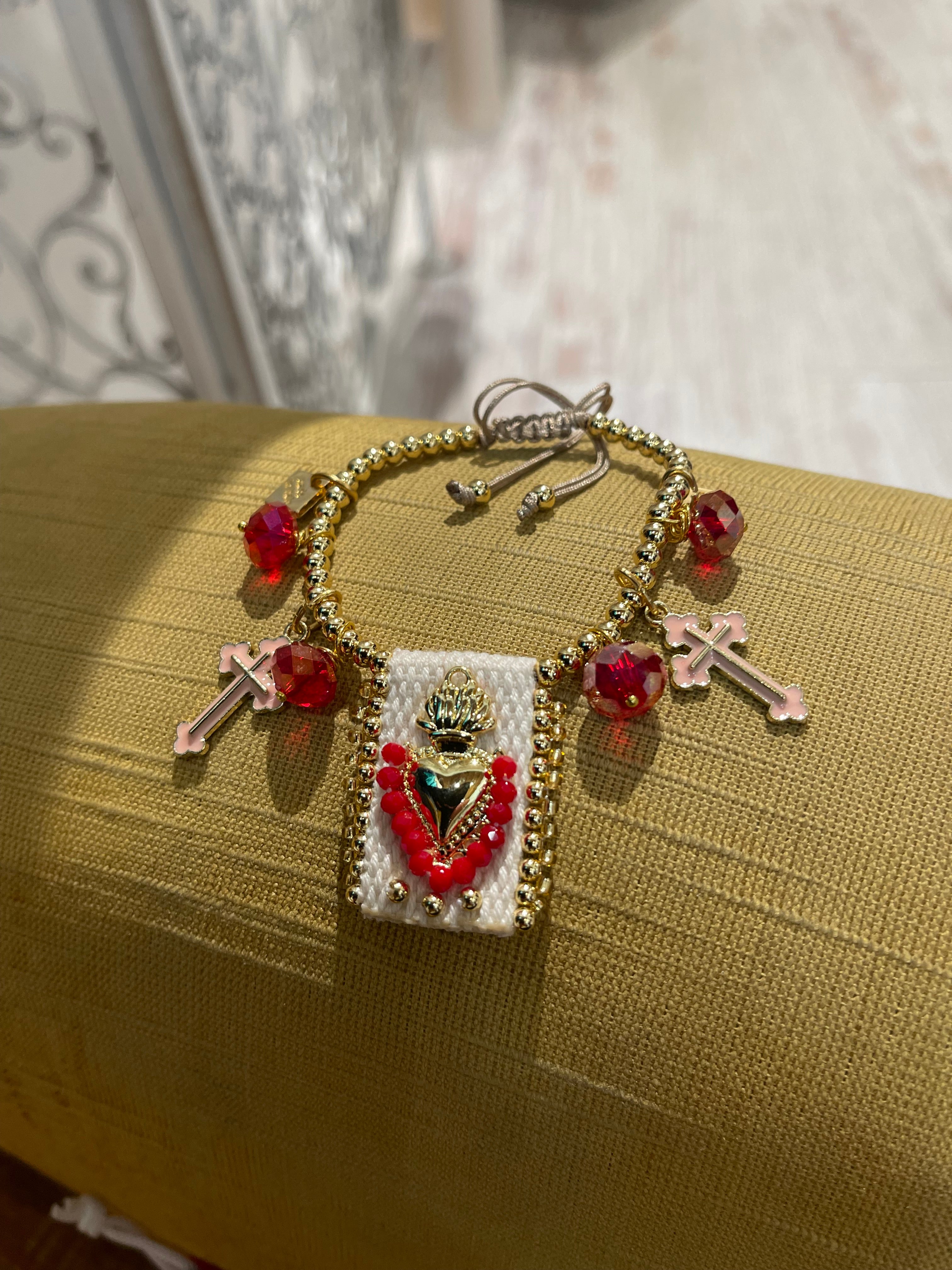Bracciale Sacro rosso