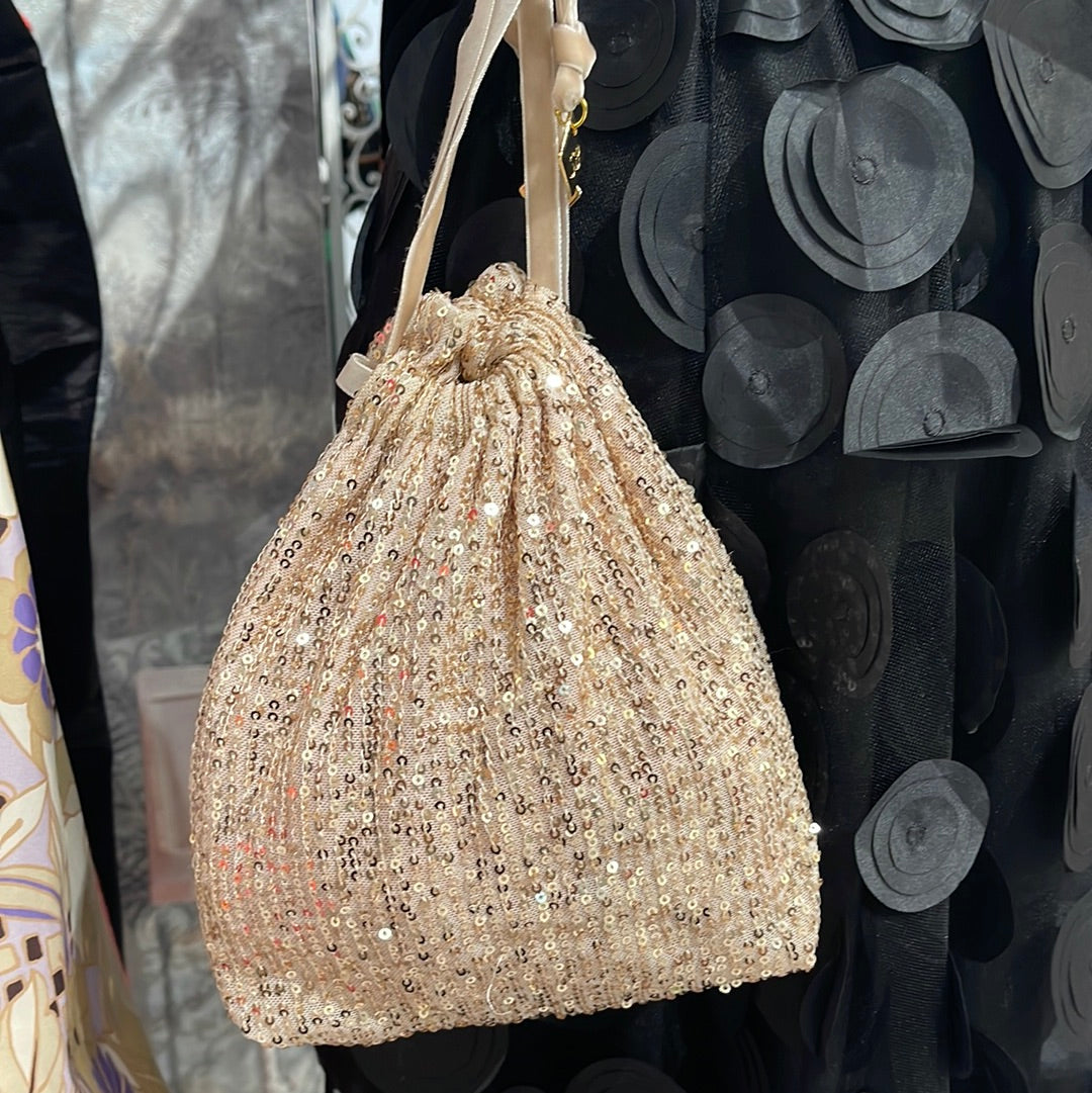 Borsina in Paiettes oro
