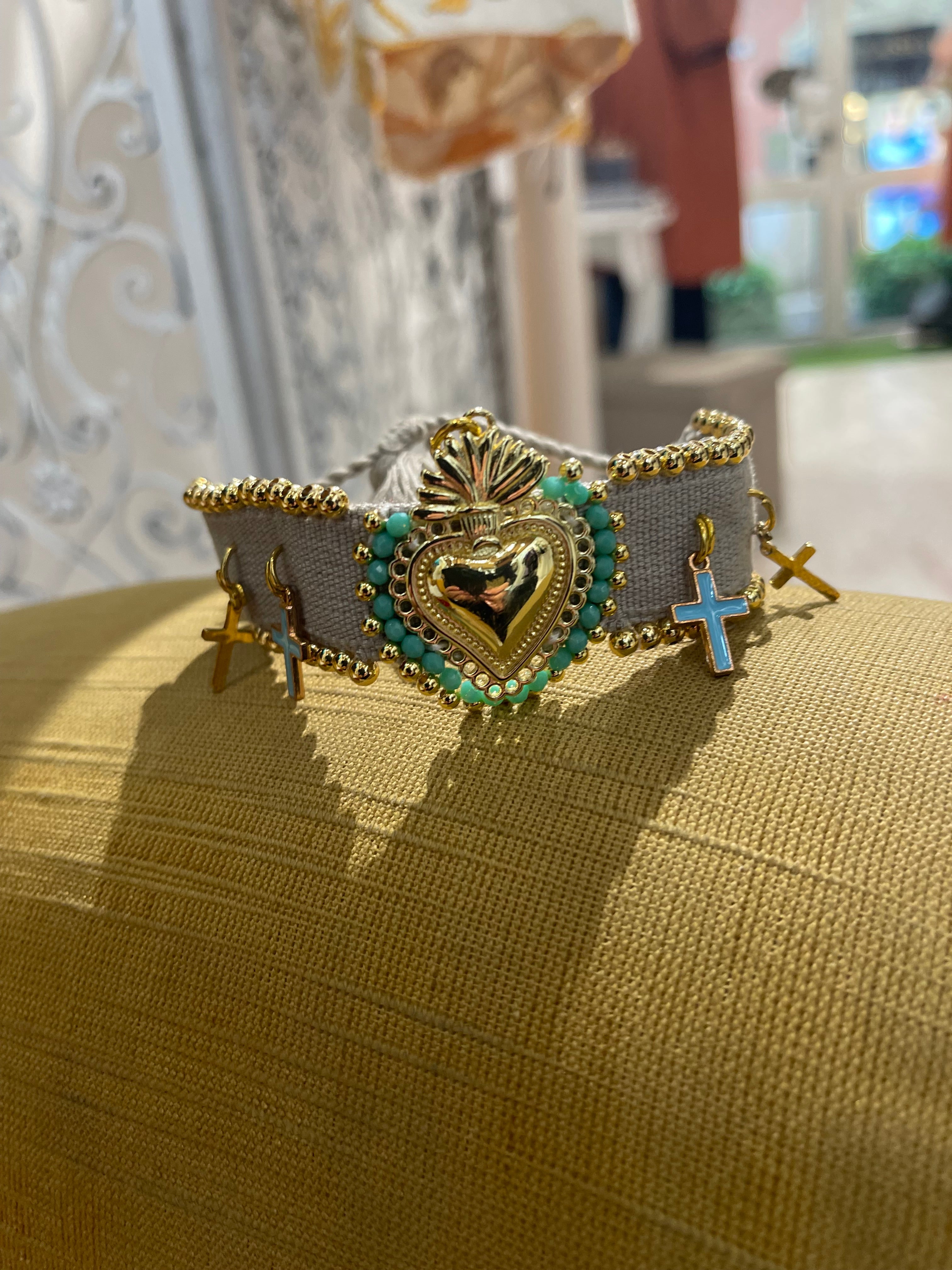 Bracciale Sacro azzurro