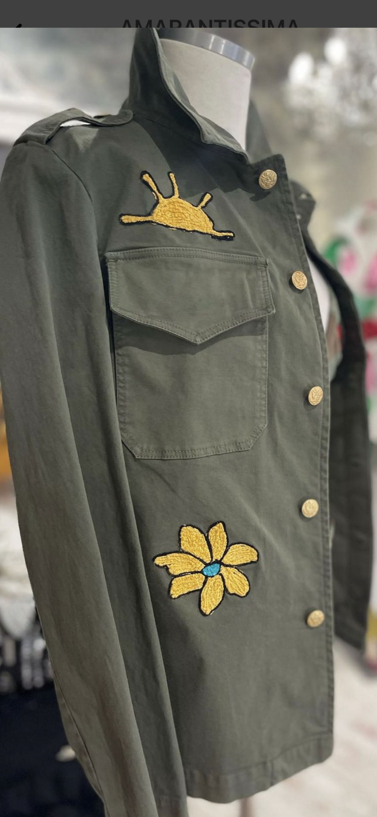 Giacca Camicia hippie