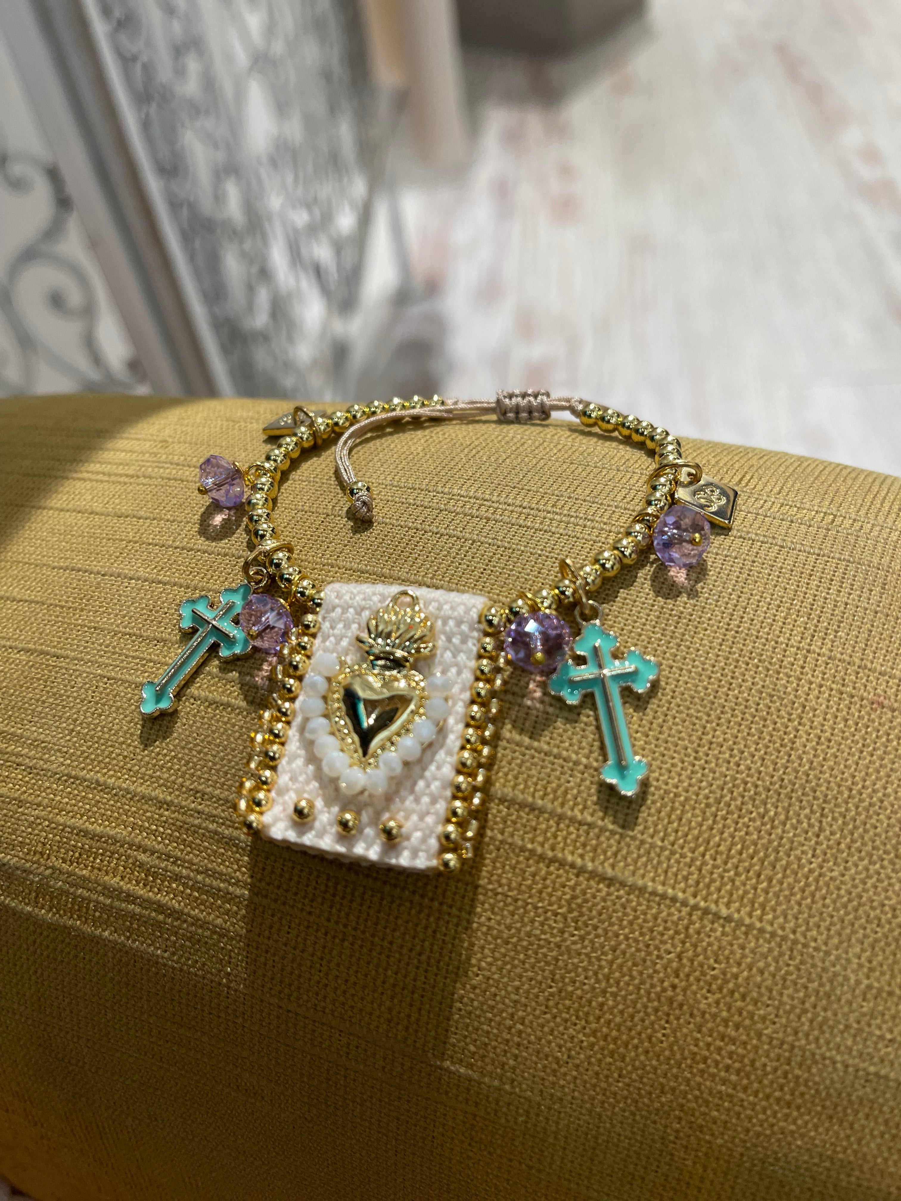 Bracciale Sacro bianco