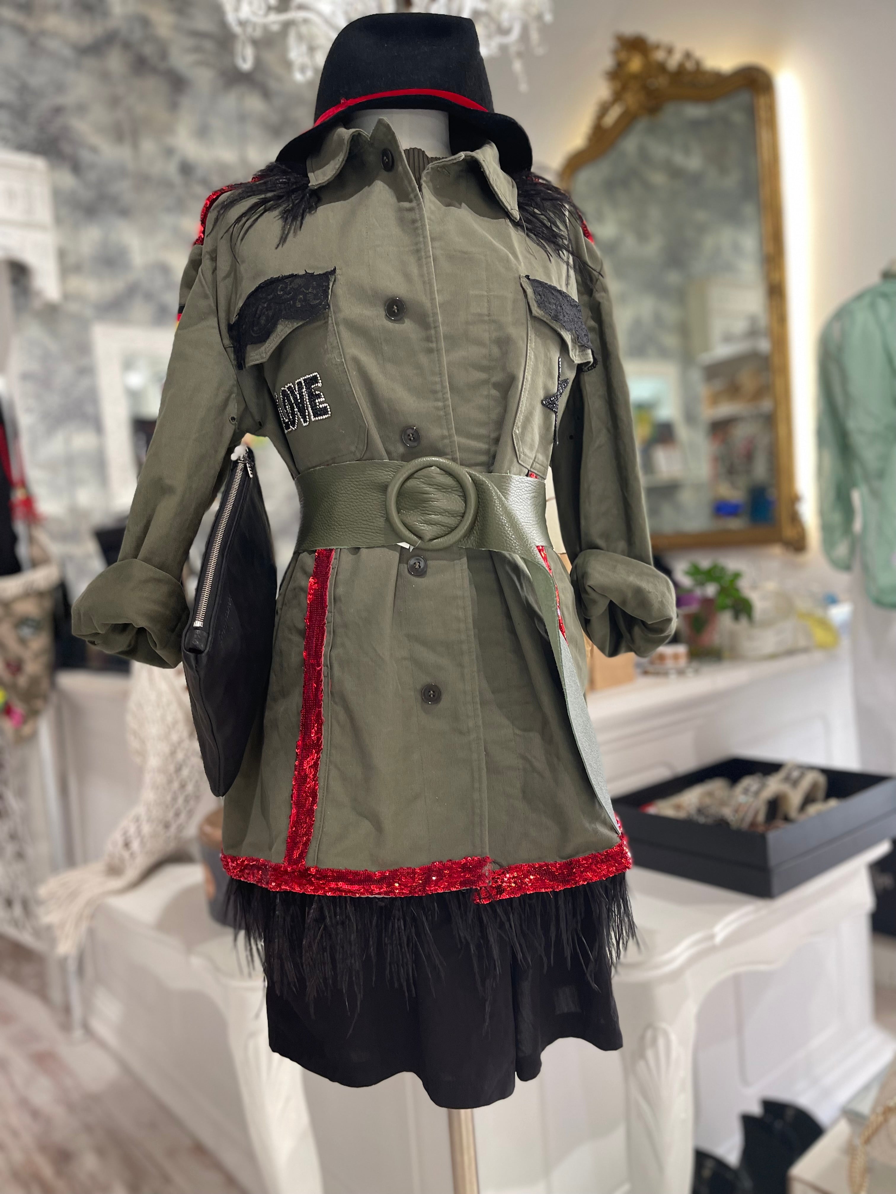 Giacca Militare Love