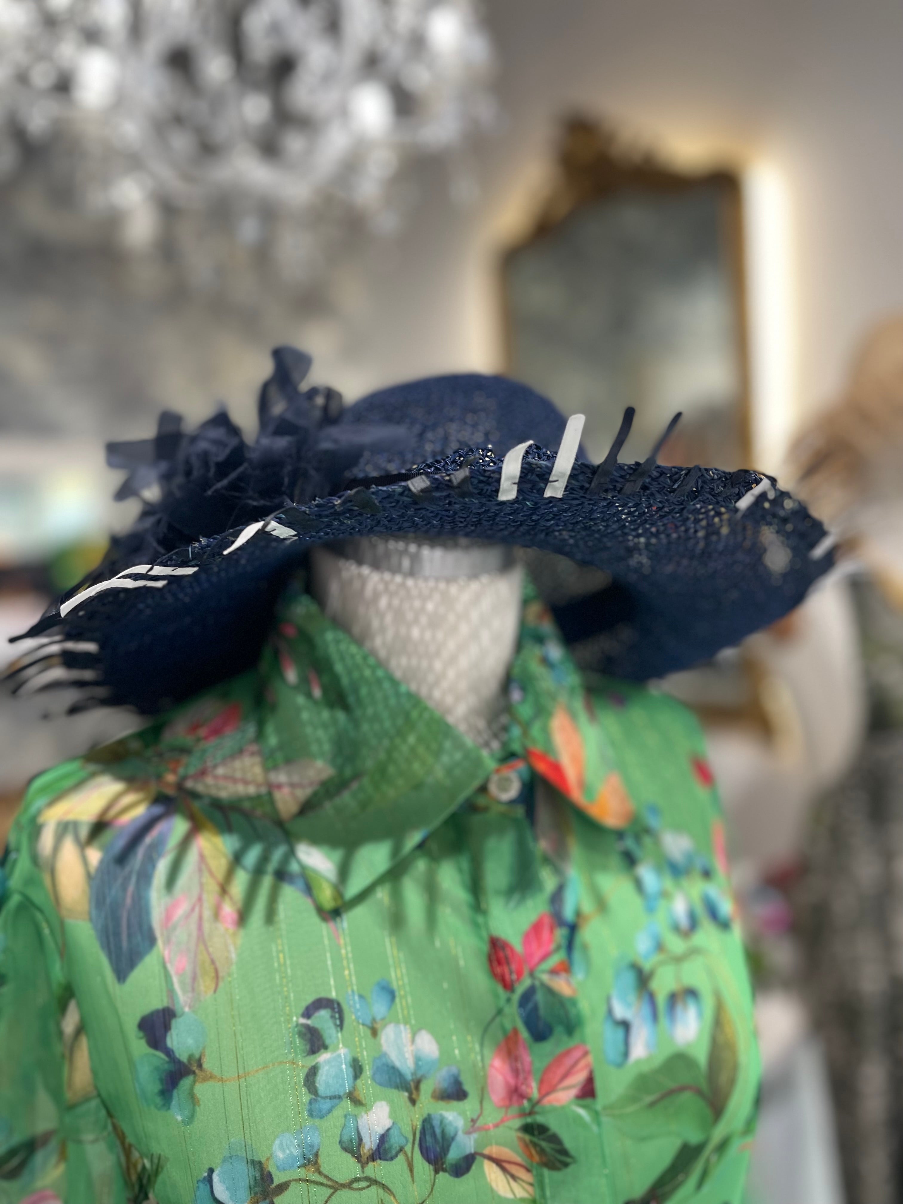 Chemisier Verde Fiori