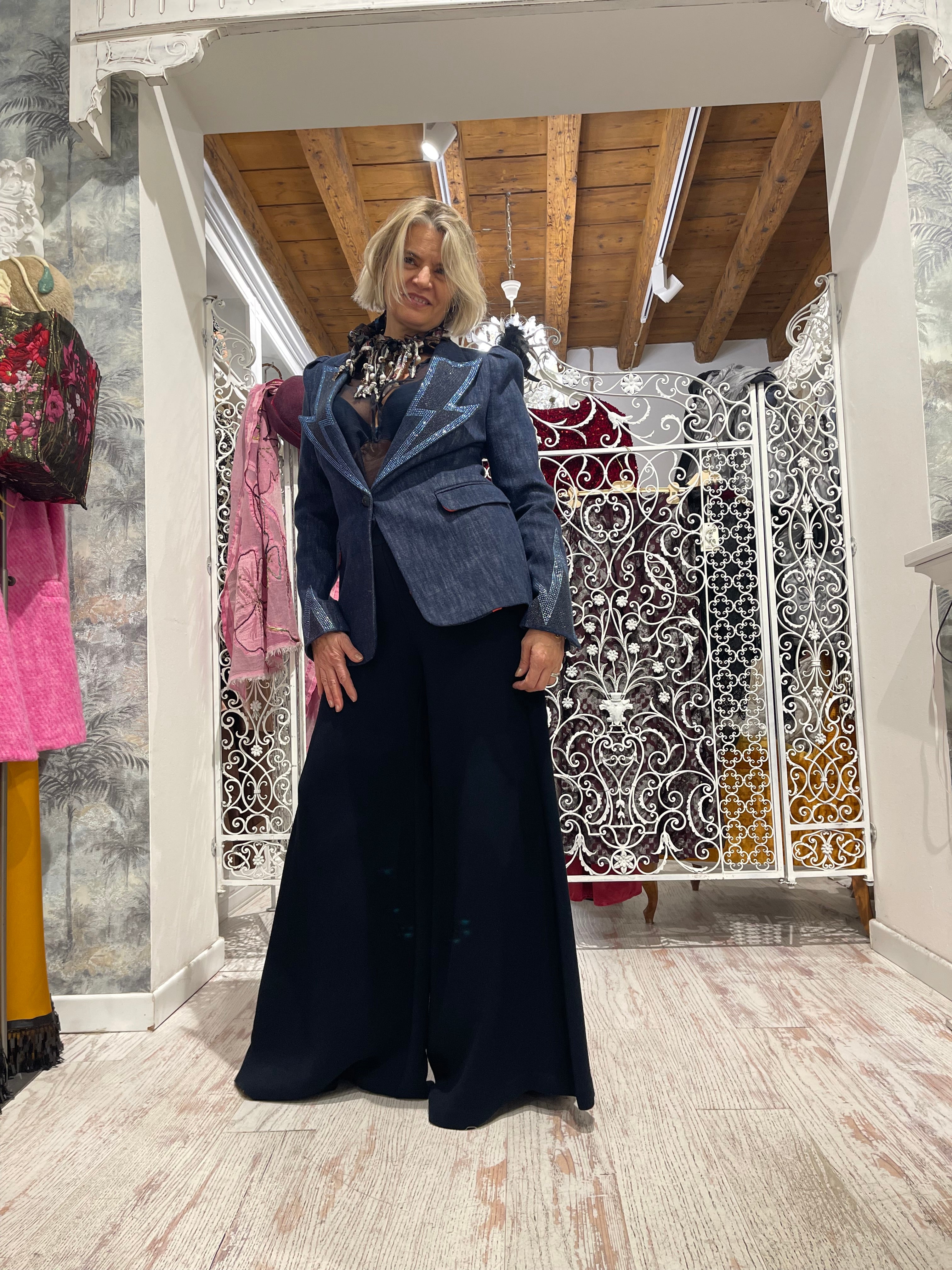 Giacca Denim Fulmine