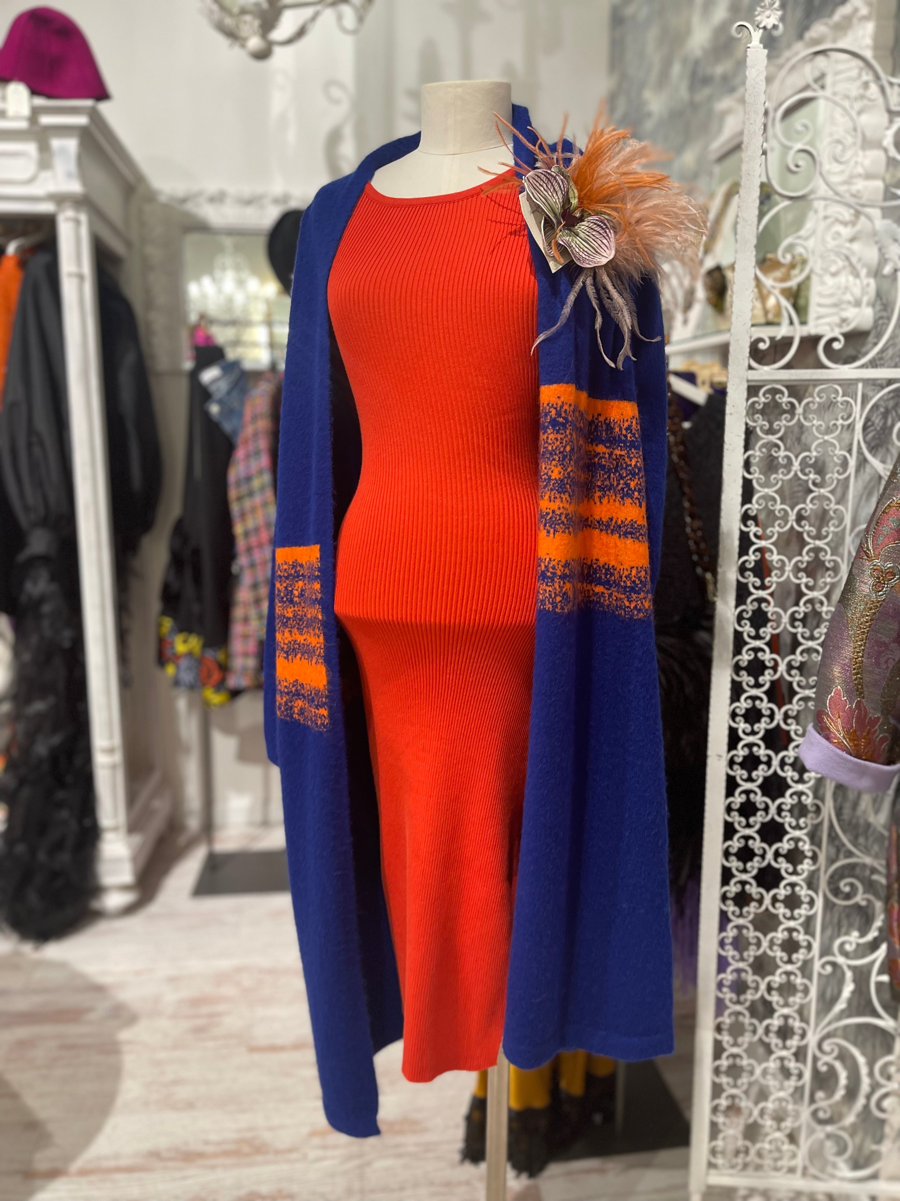 Cardigan Blu elettrico