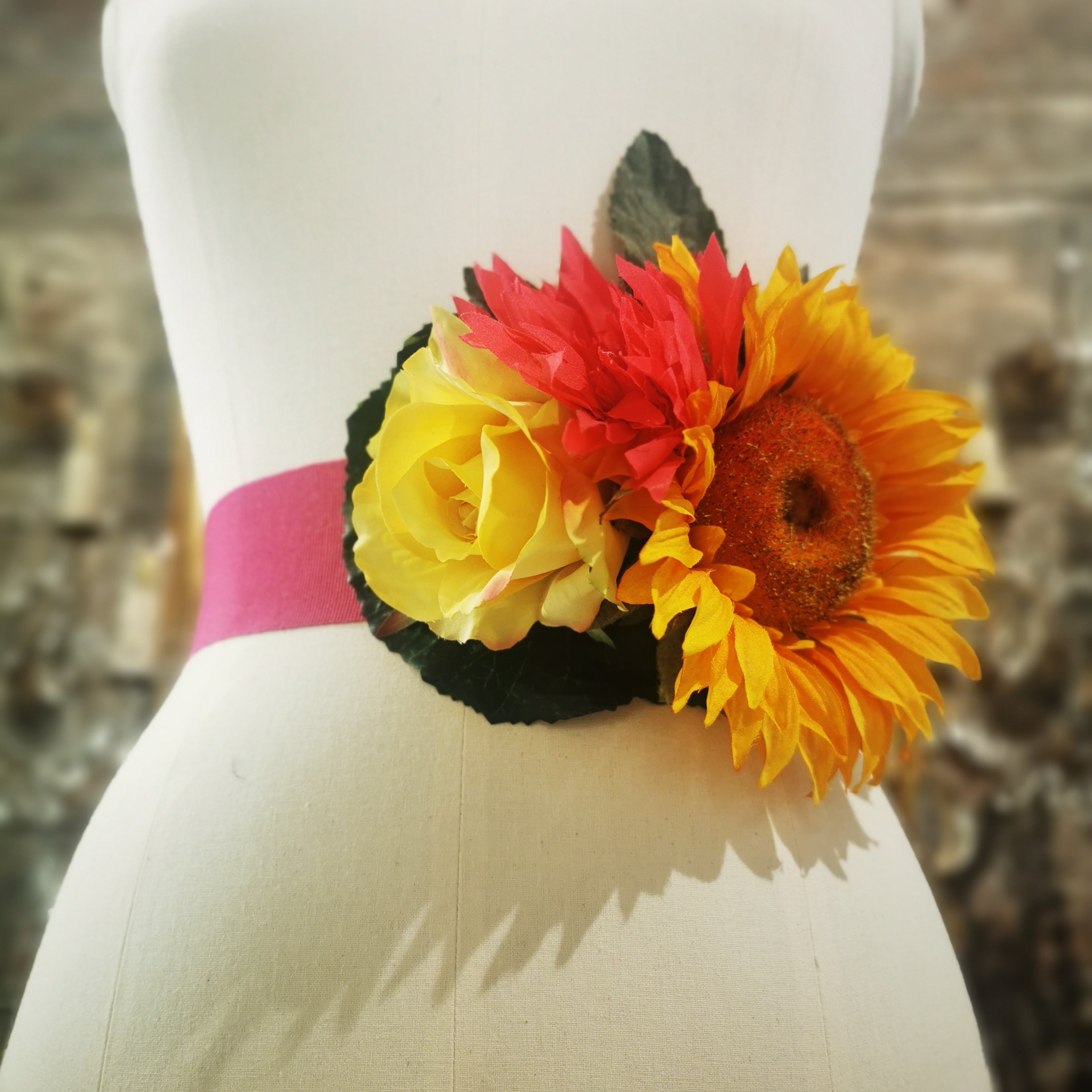 Cintura Floreale Amarantissima