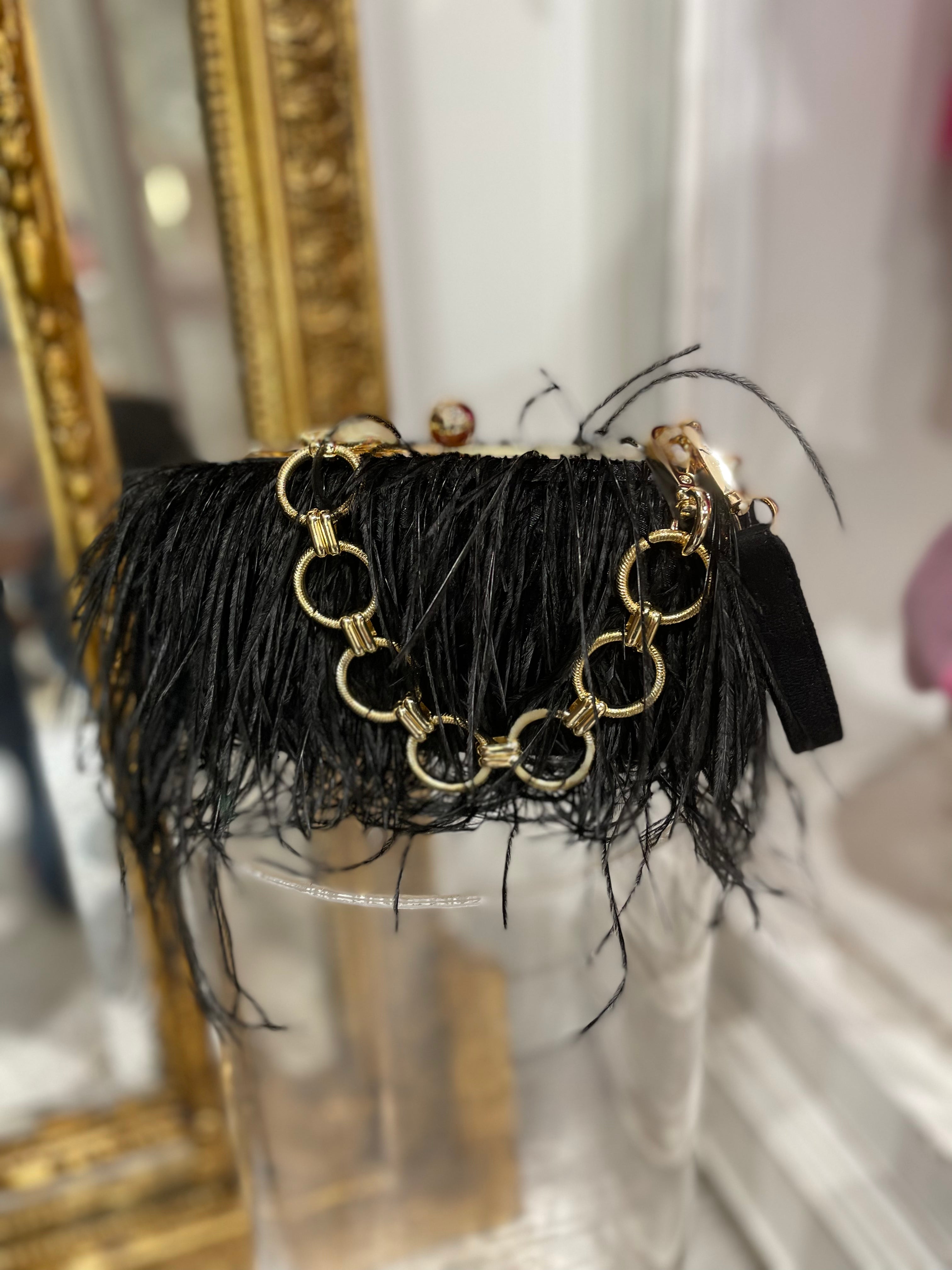 Borsa Amelie nera lamilanesa