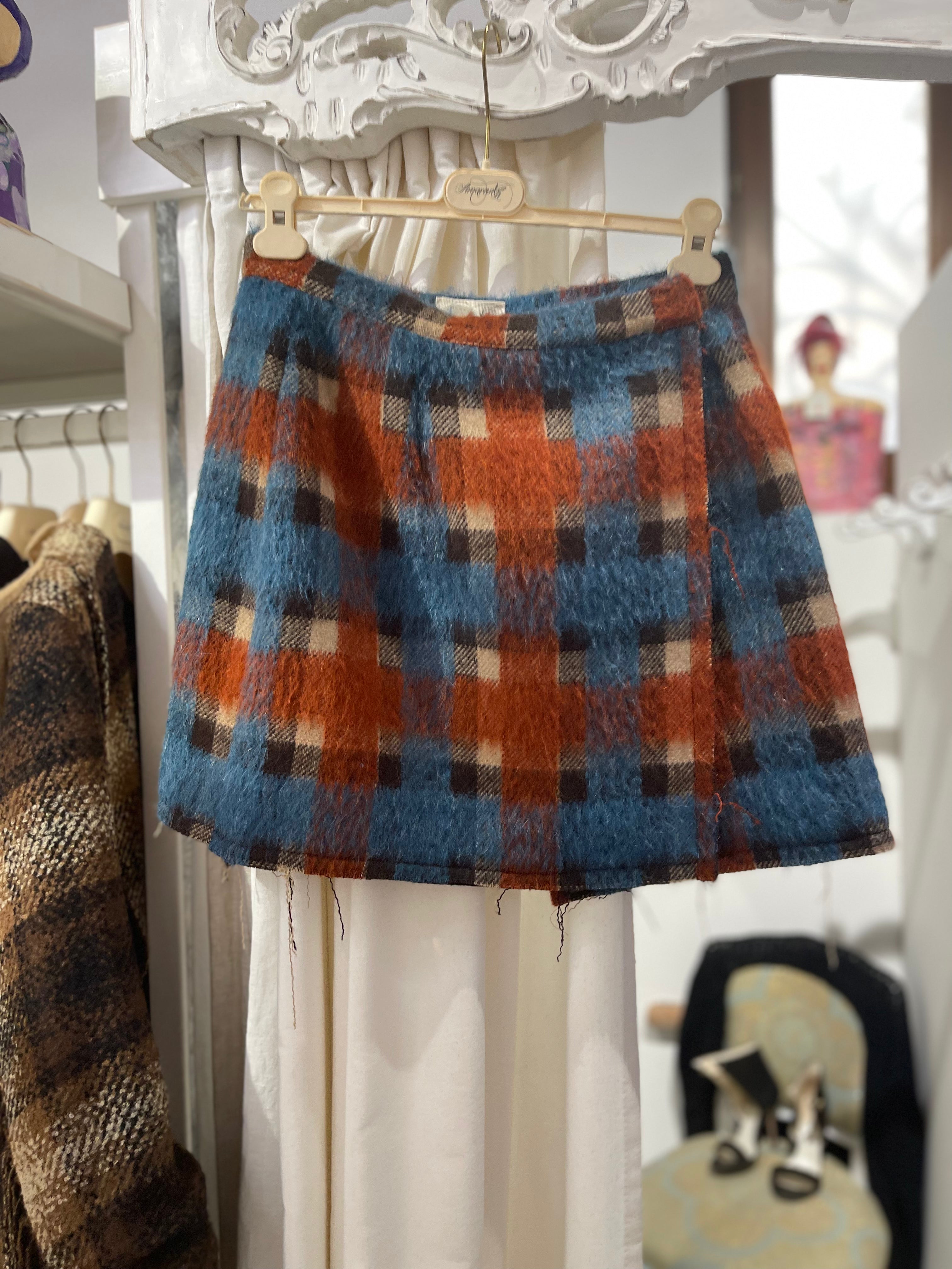 Minigonna tartan