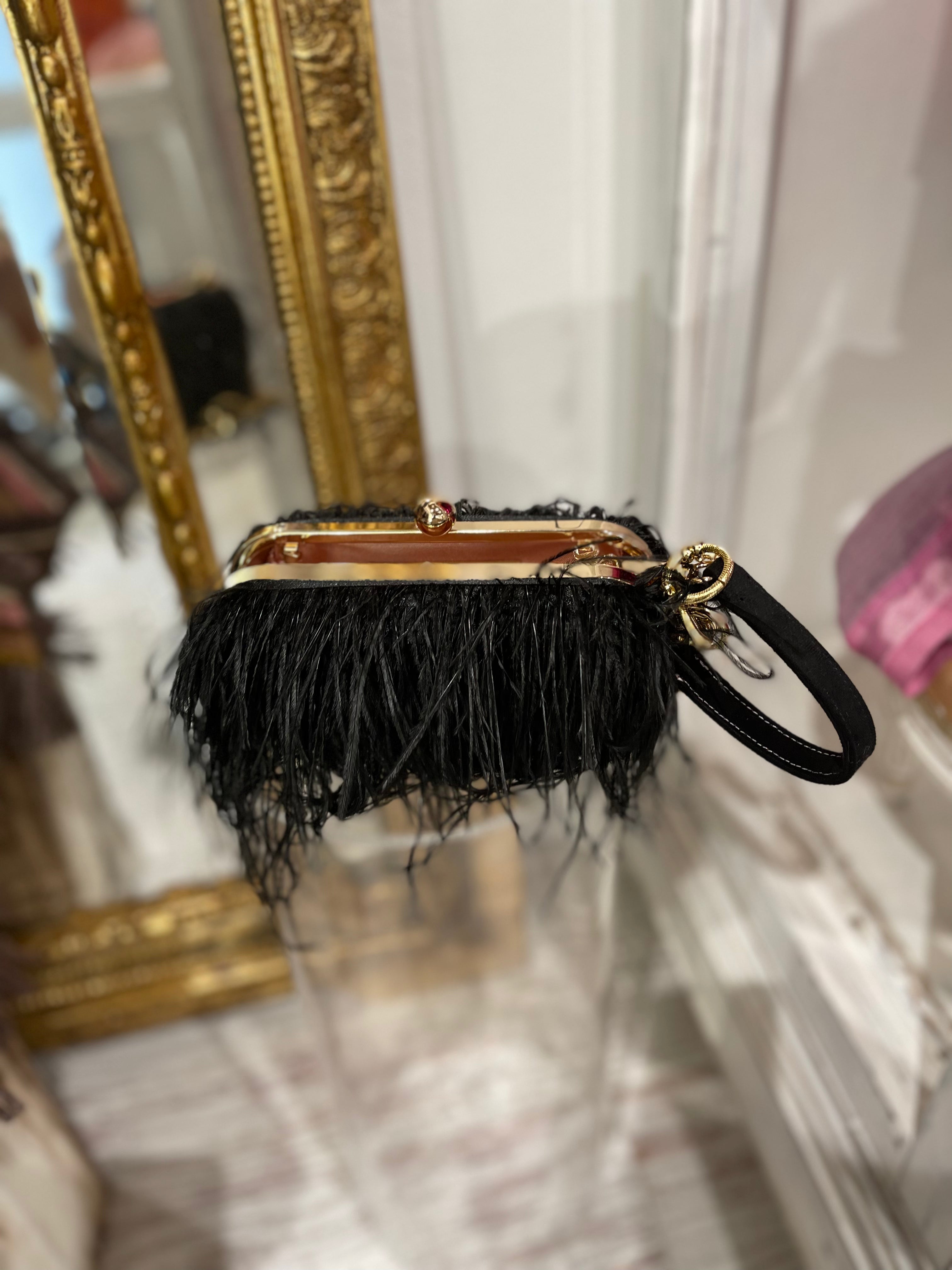 Borsa Amelie nera lamilanesa