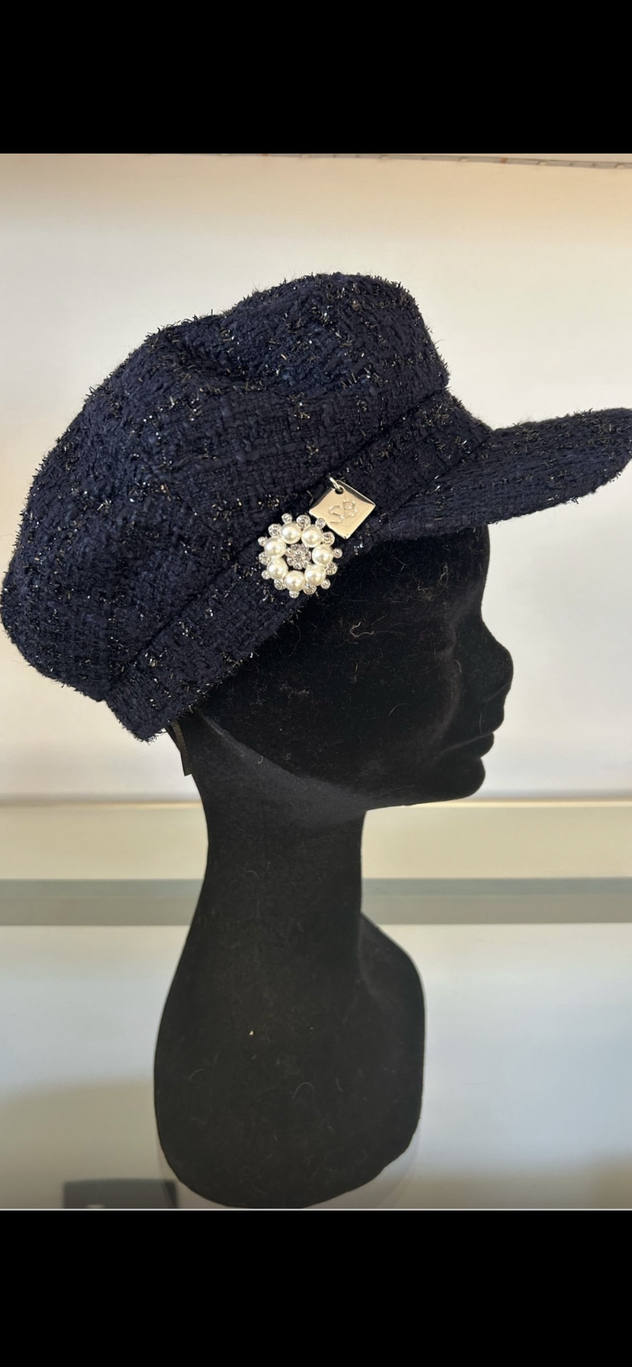 Cappello Garcon blu