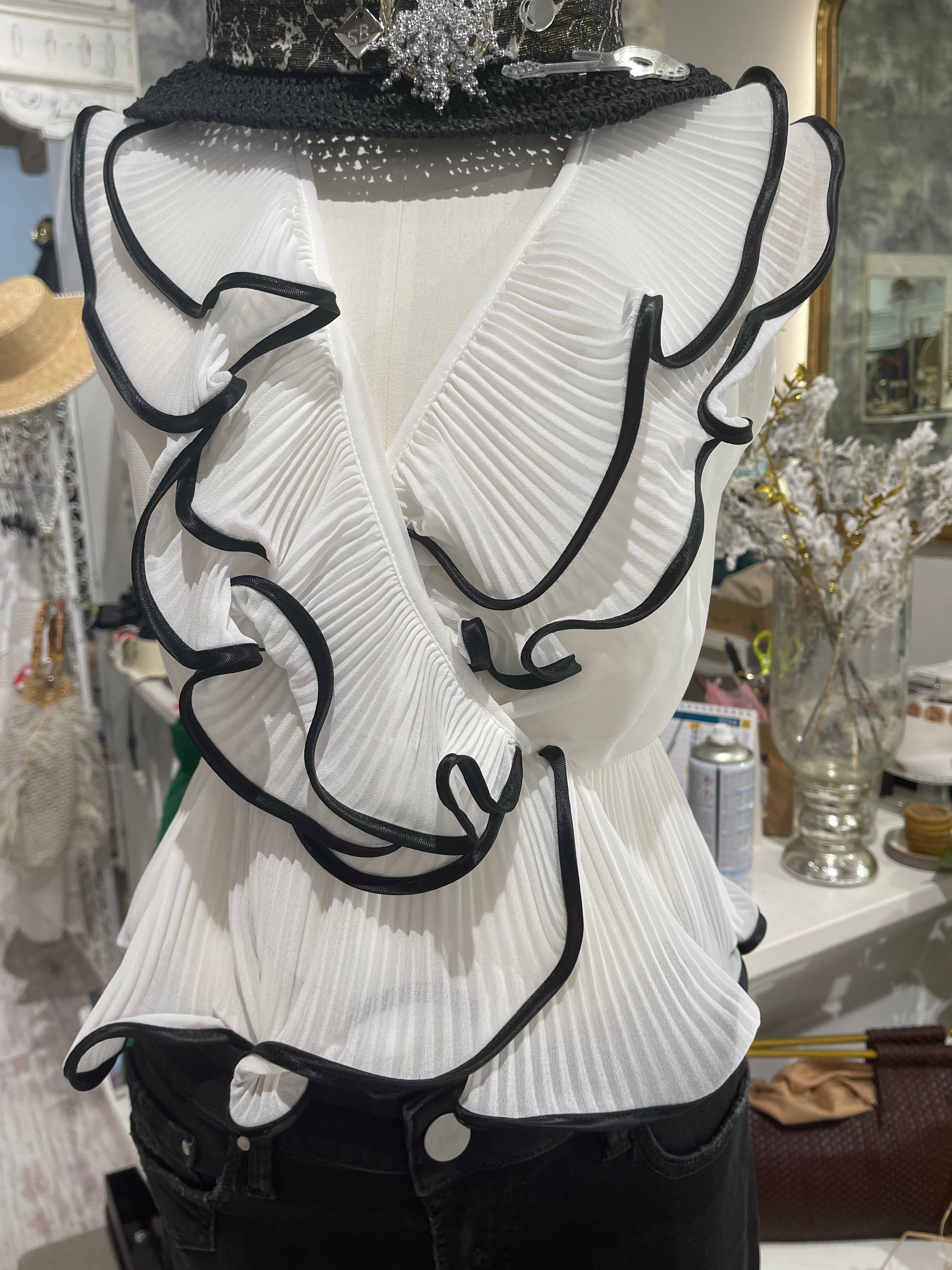 Camicia Rouches