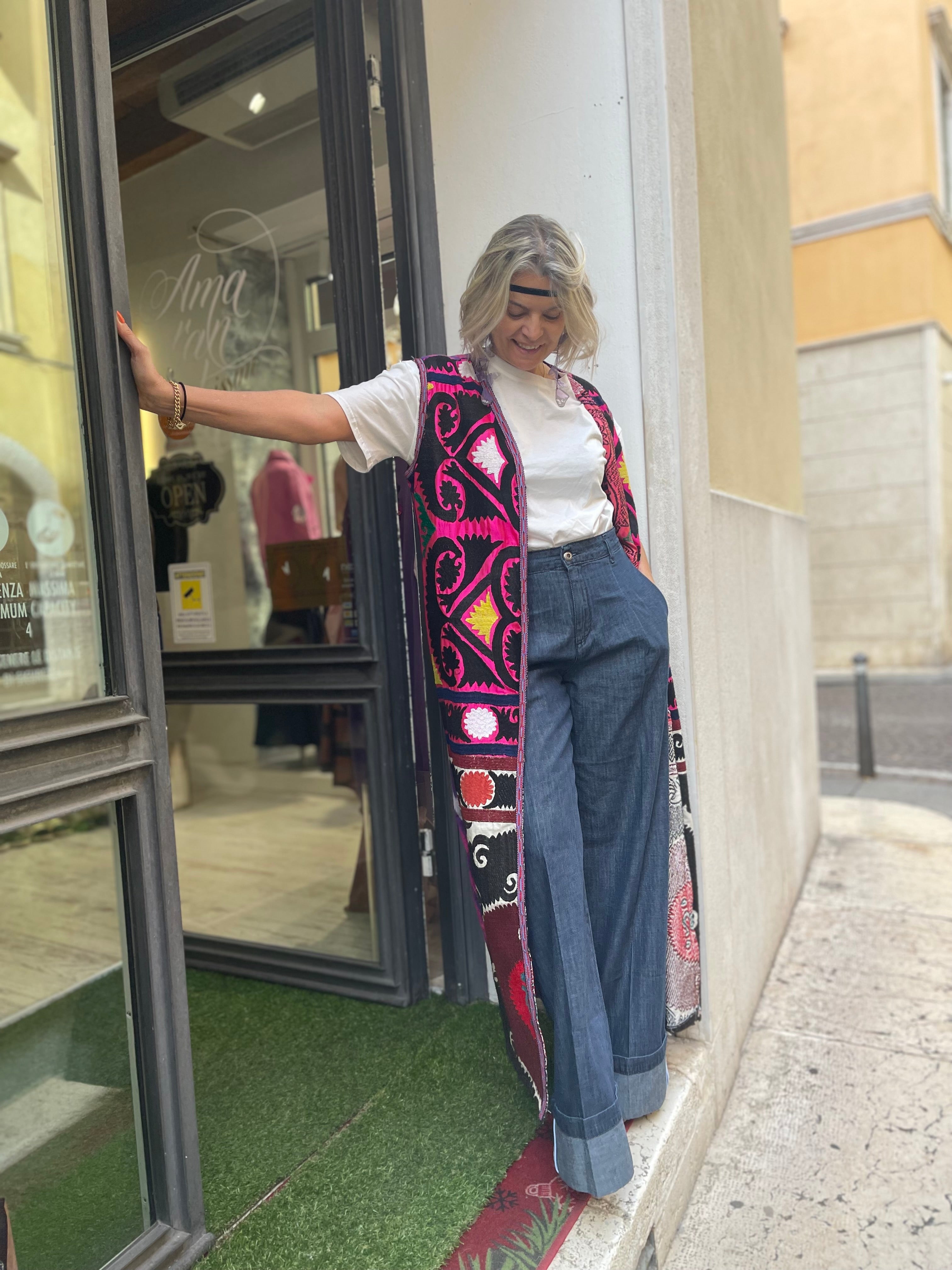 Gilet Suzani