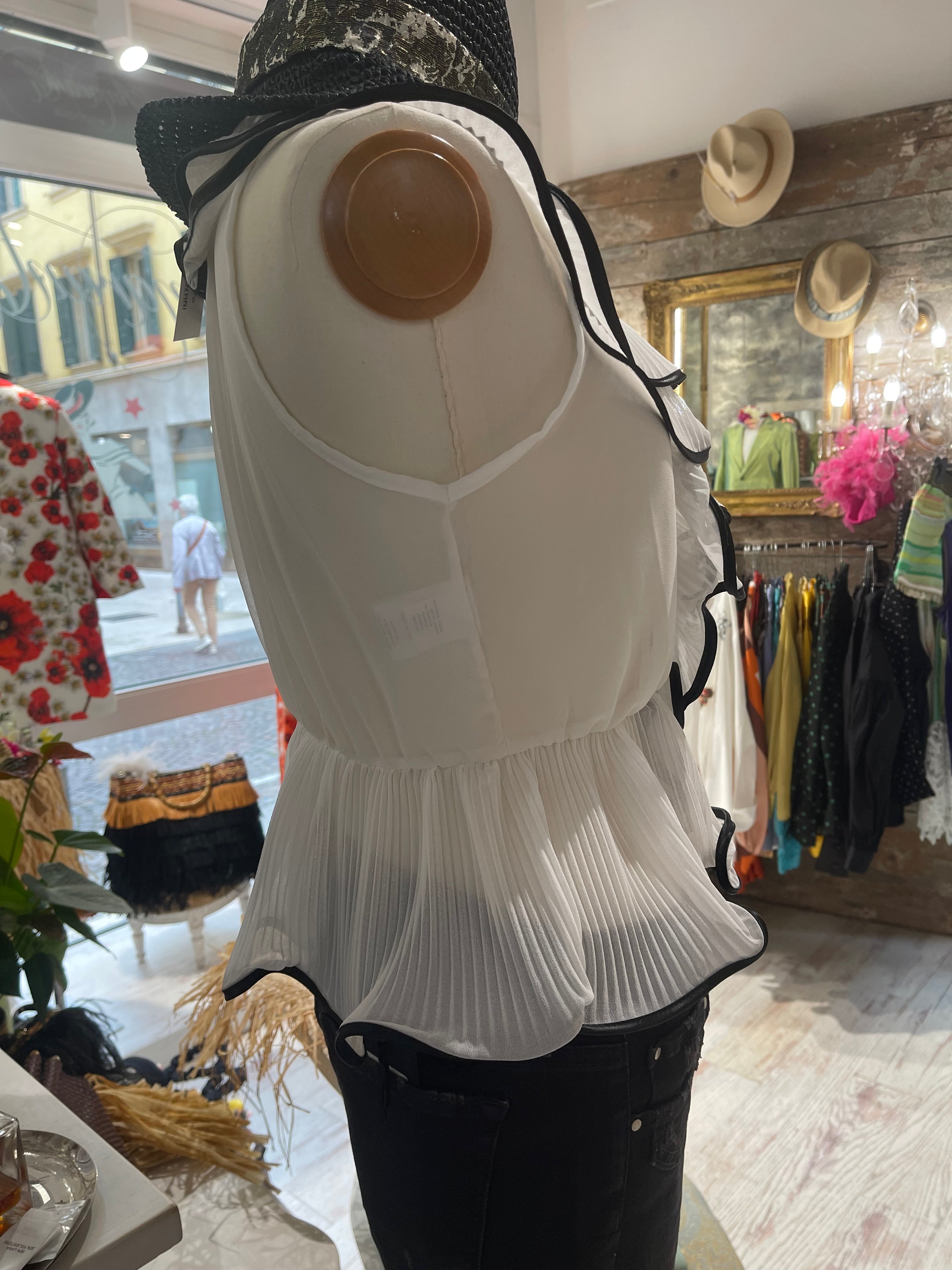 Camicia Rouches