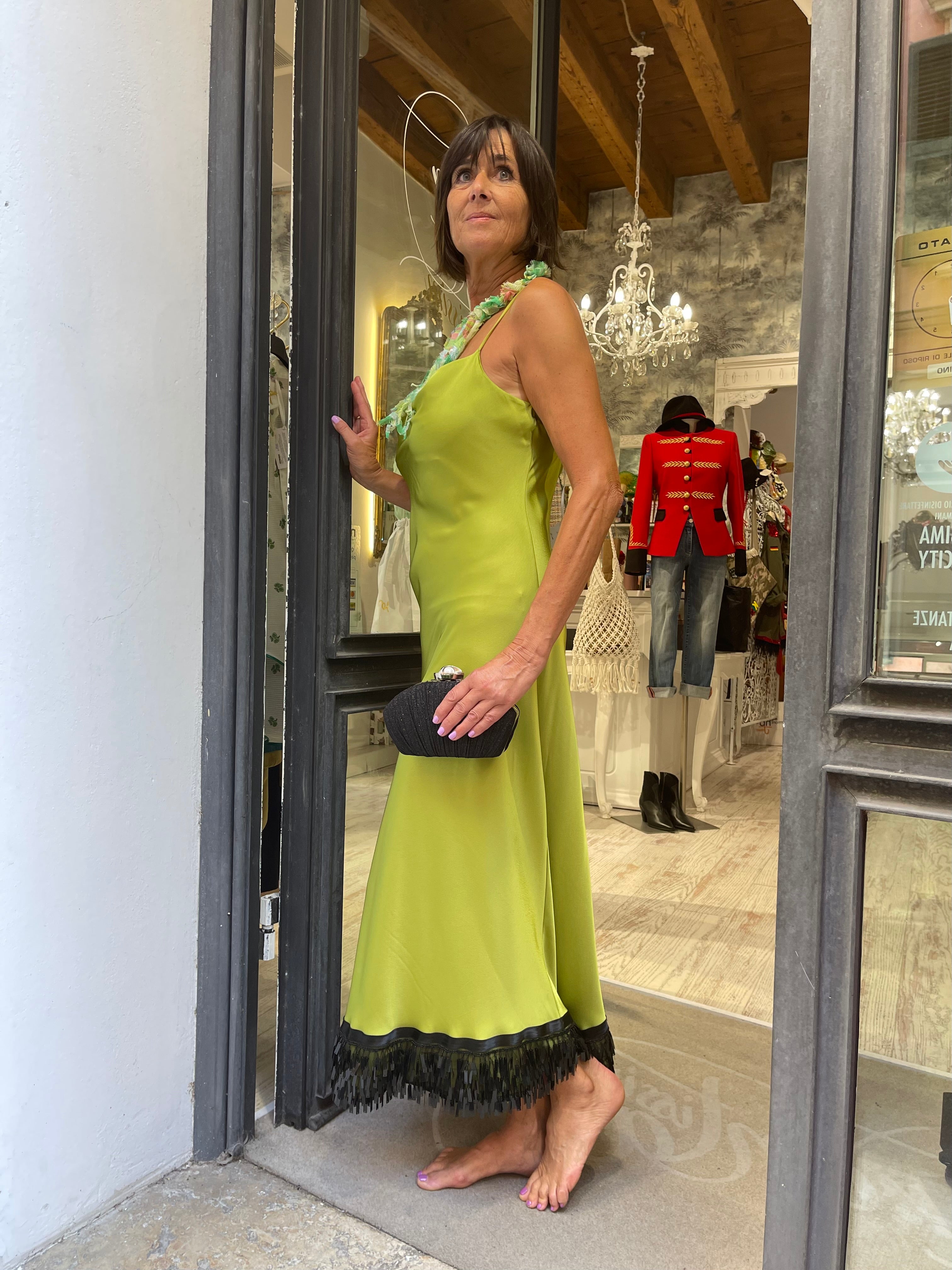 Abito Sottoveste  lime
