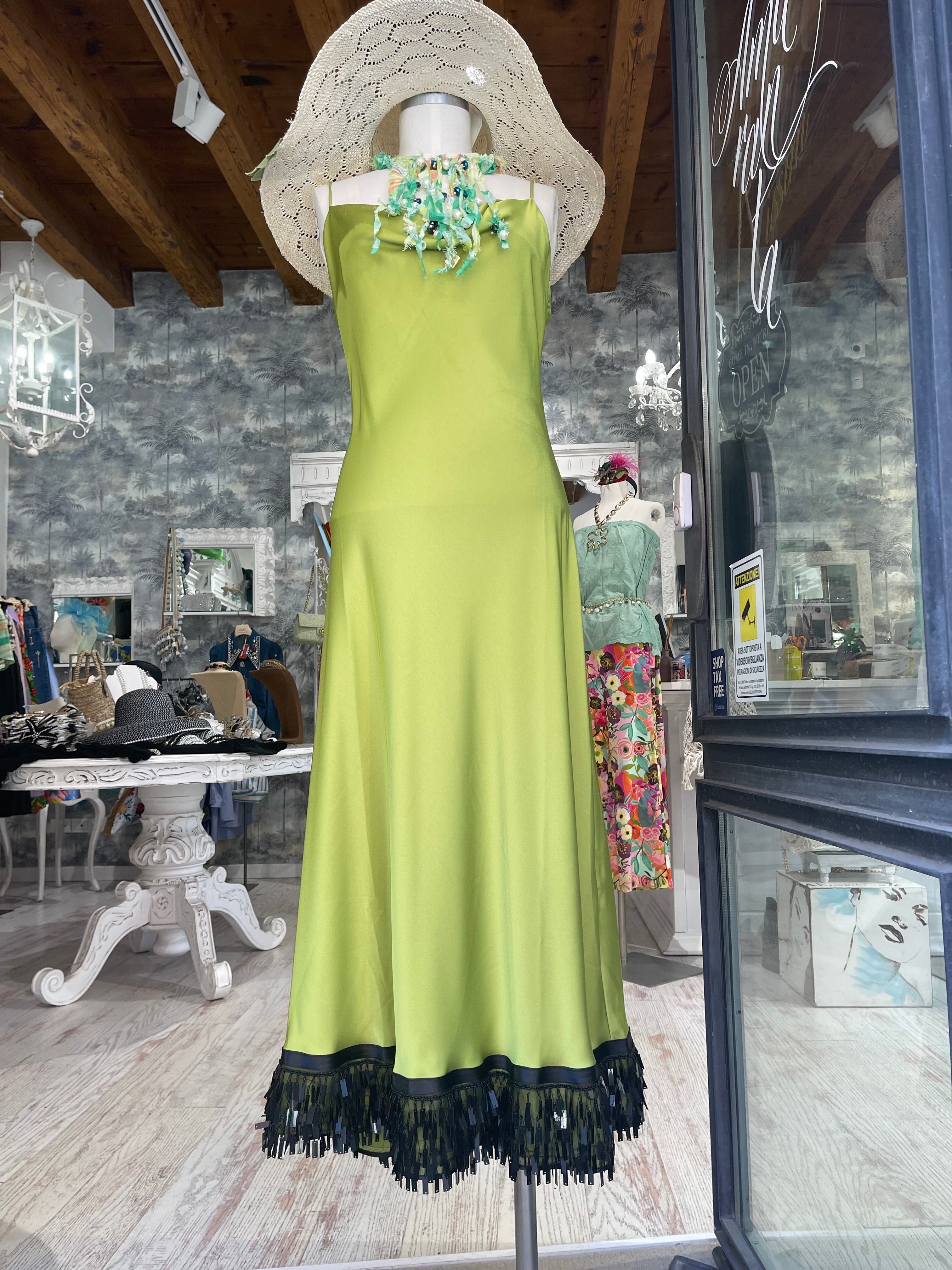 Abito Sottoveste  lime