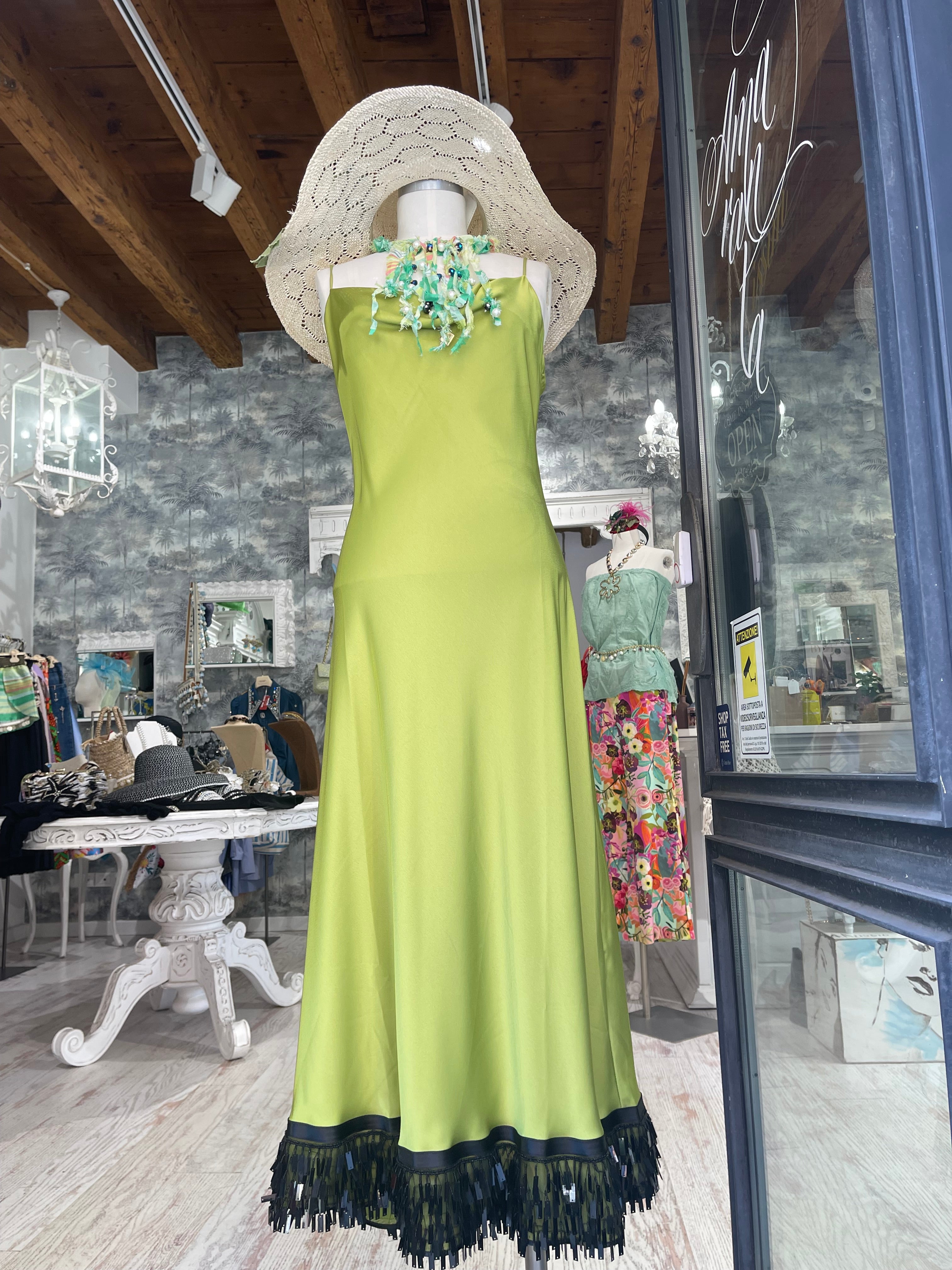 Abito Sottoveste  lime