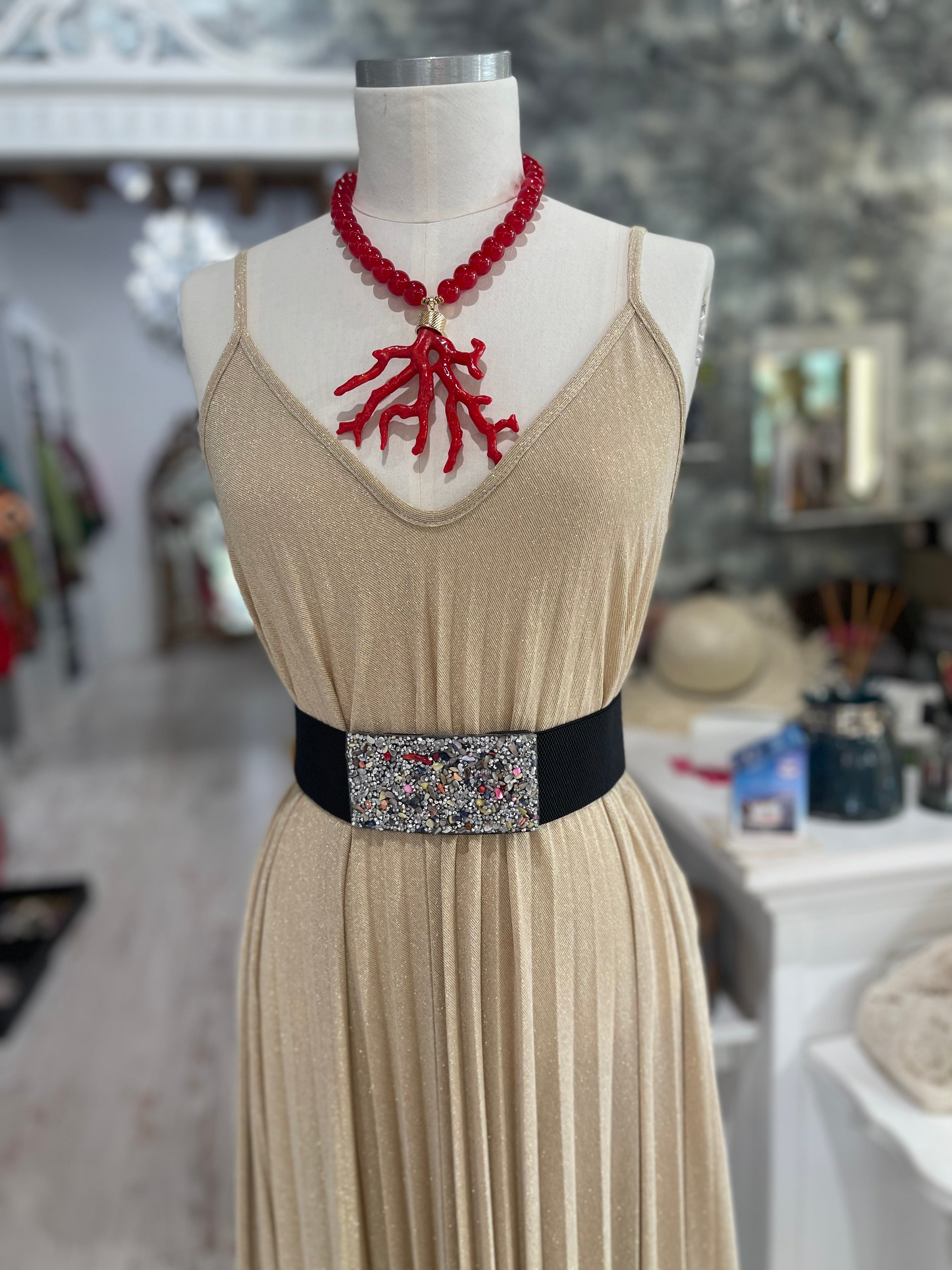 Collana corallo rossa