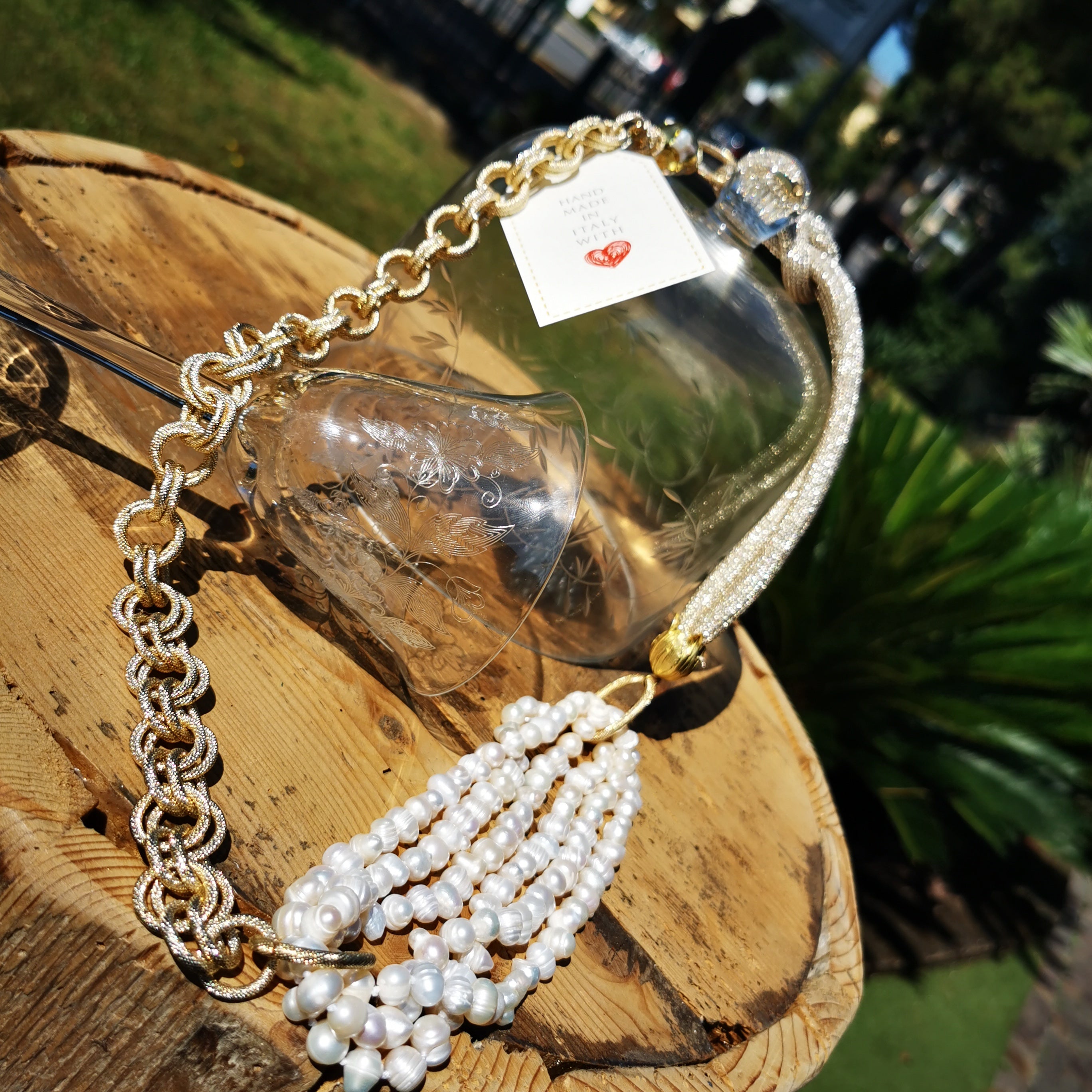 Collana perle Amarantissima