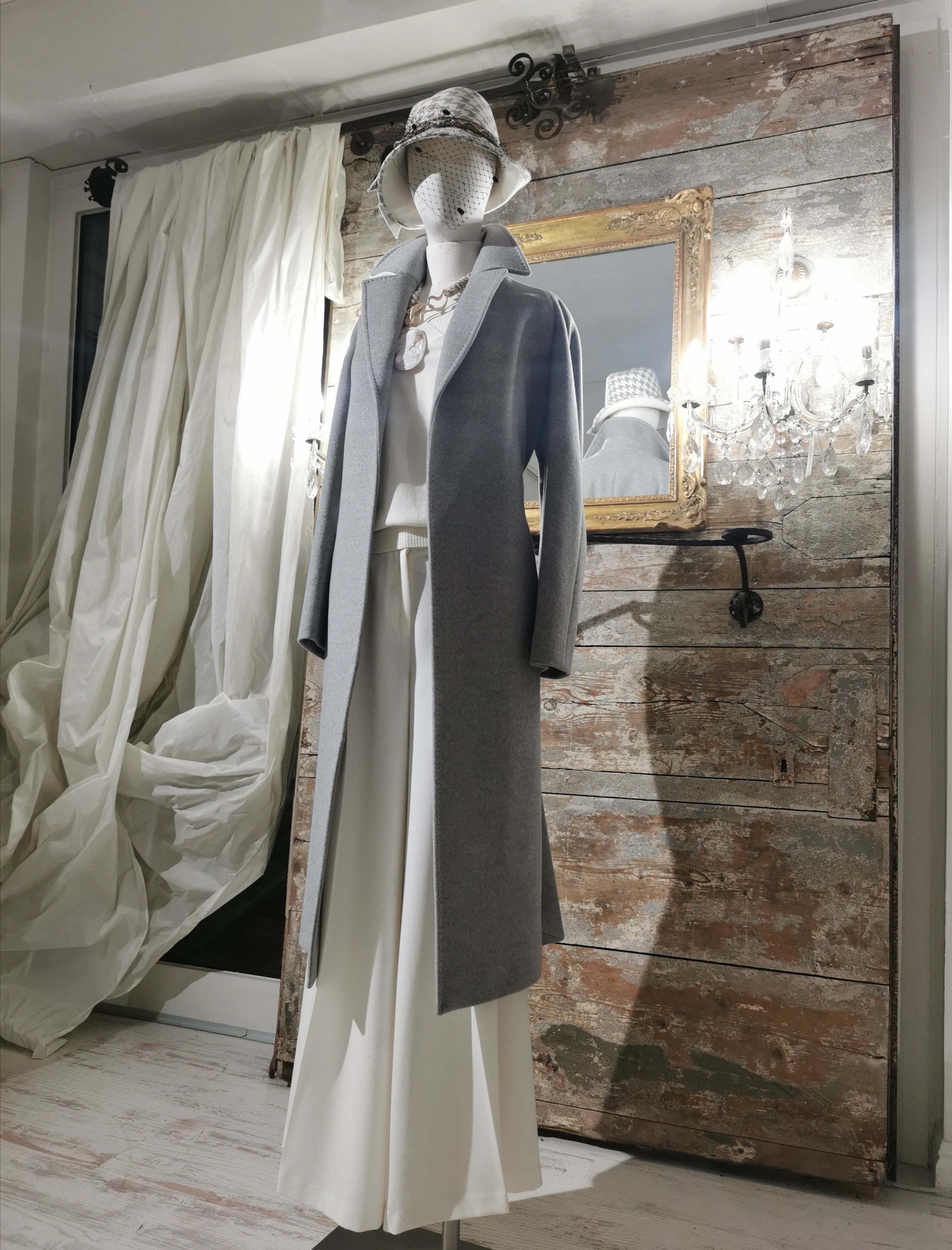 Cappotto grigio  "Beatrice"