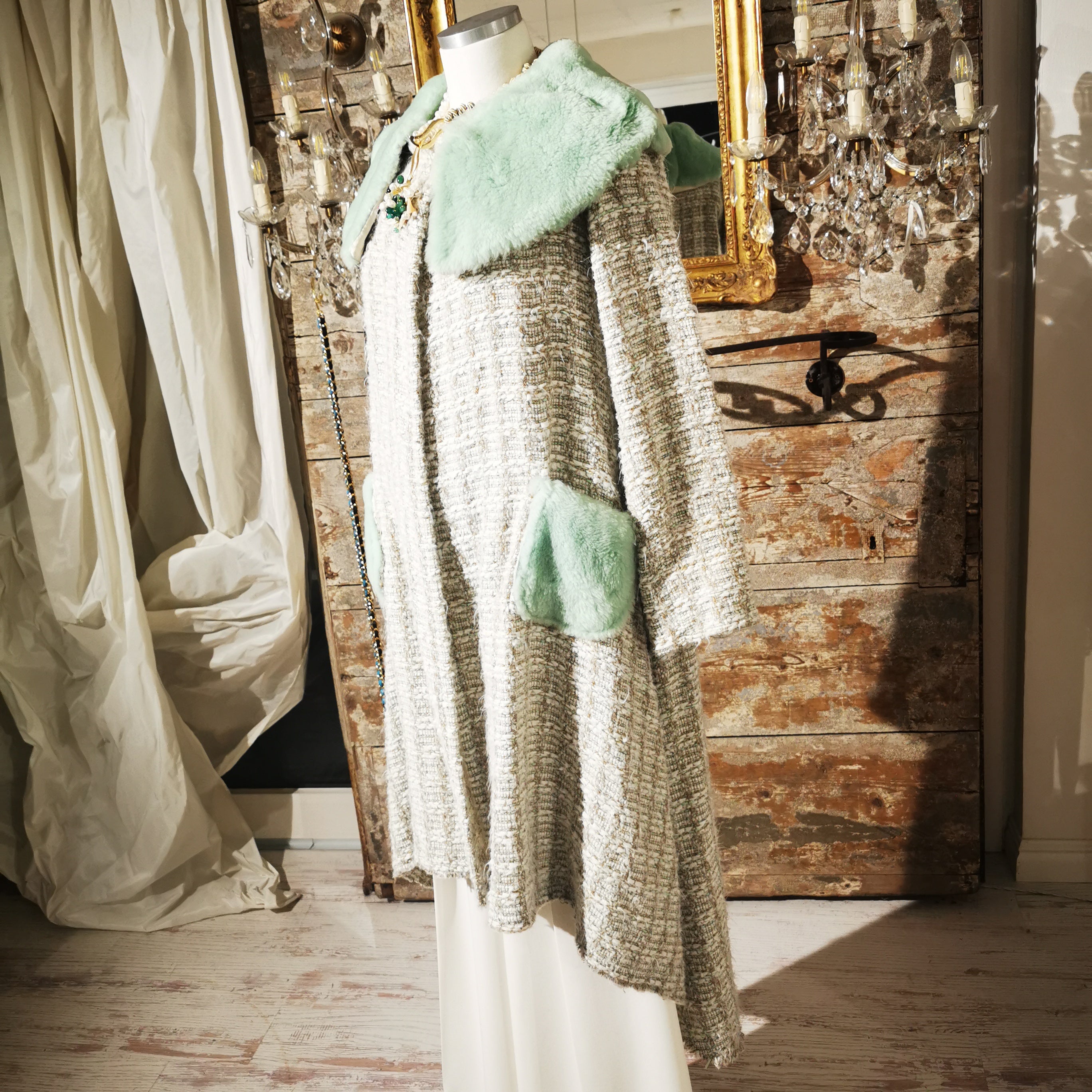 Cappotto in Tweed Amarantissima