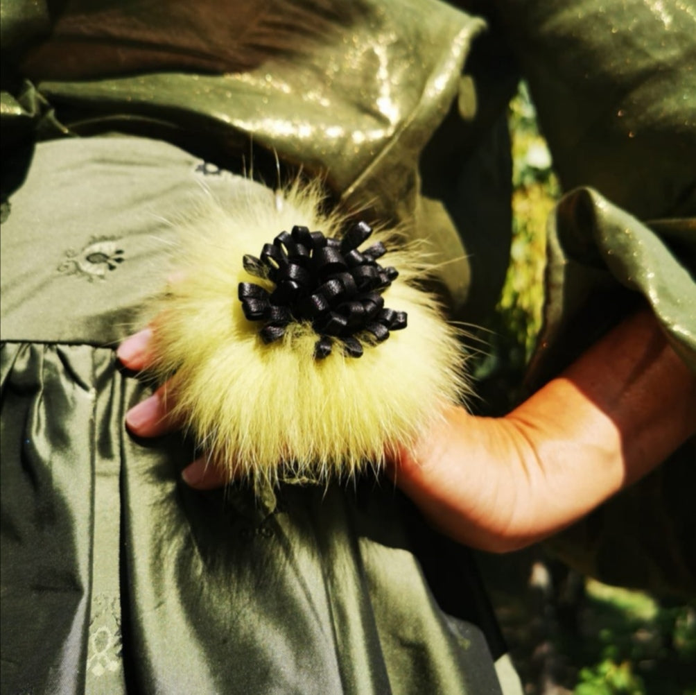 Anello fiore giallo Amarantissima